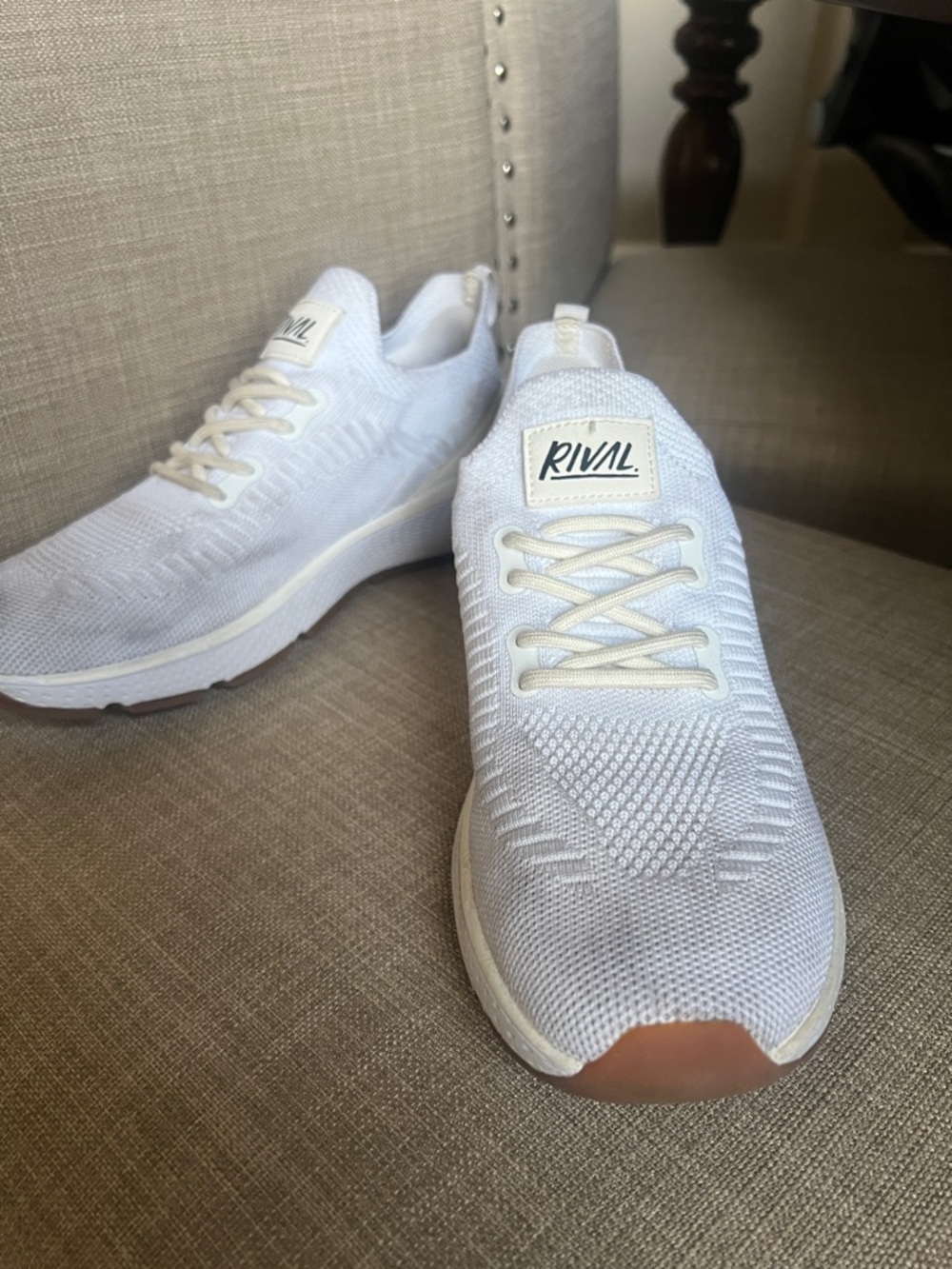 Rival Women’s White Athletic Running Shoes